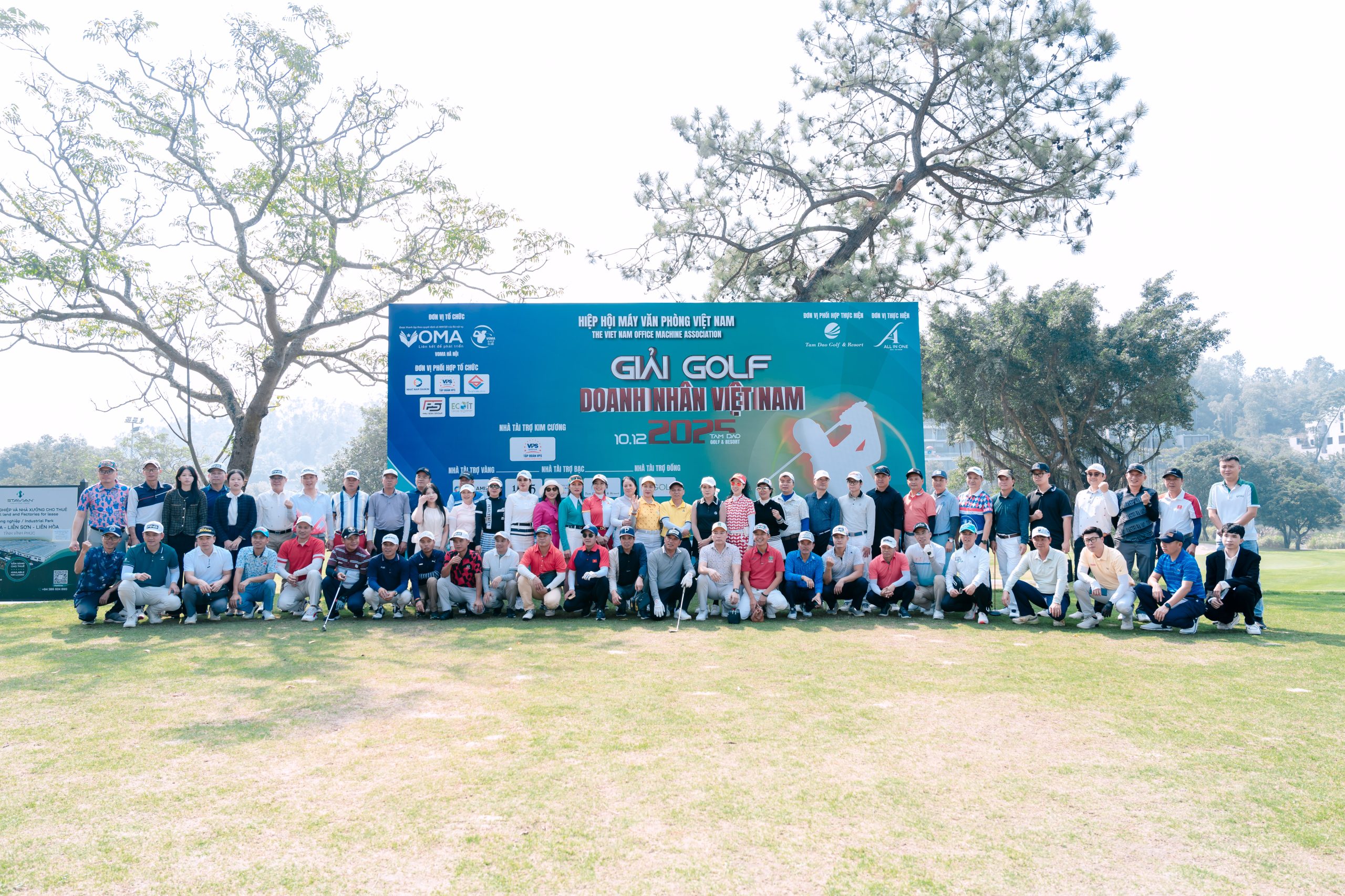 rượu vang 1865 và golf