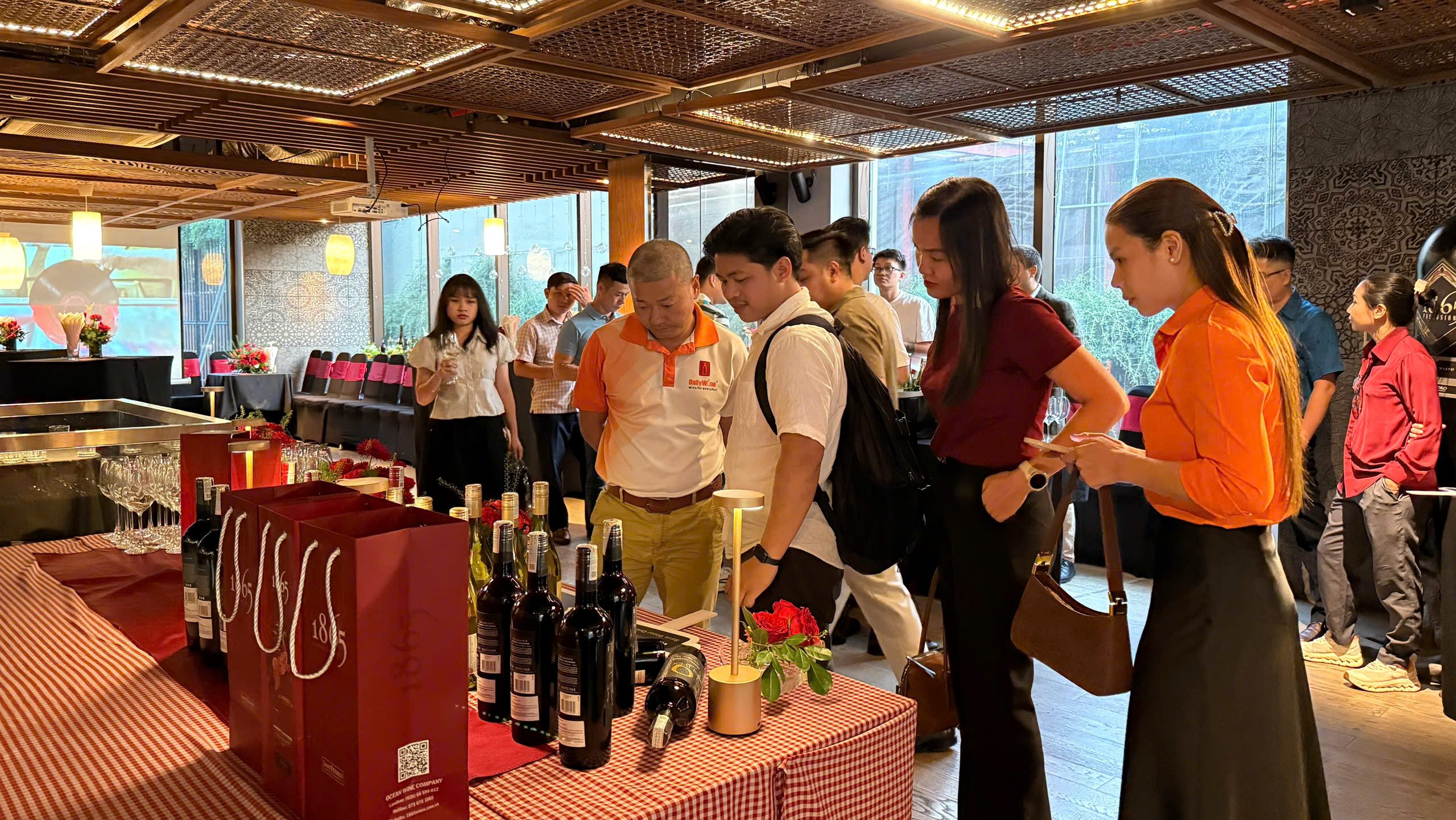 rượu vang 1865 wine tasting 05